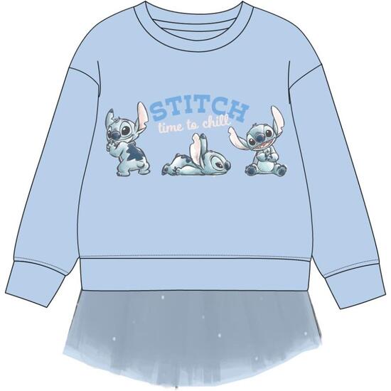 SUDADERA FRENCH TERRY TUL STITCH image 0