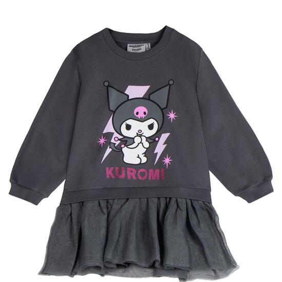 SUDADERA FRENCH TERRY TUL HELLO KITTY KUROMI image 0
