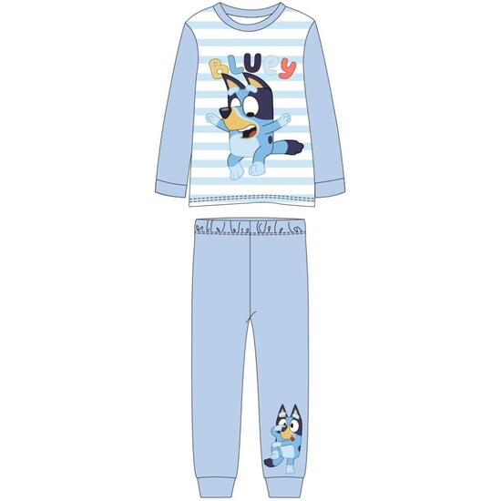 PIJAMA LARGO SINGLE JERSEY BLUEY image 0