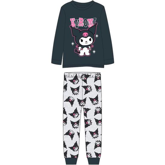 PIJAMA LARGO SINGLE JERSEY HELLO KITTY KUROMI image 0