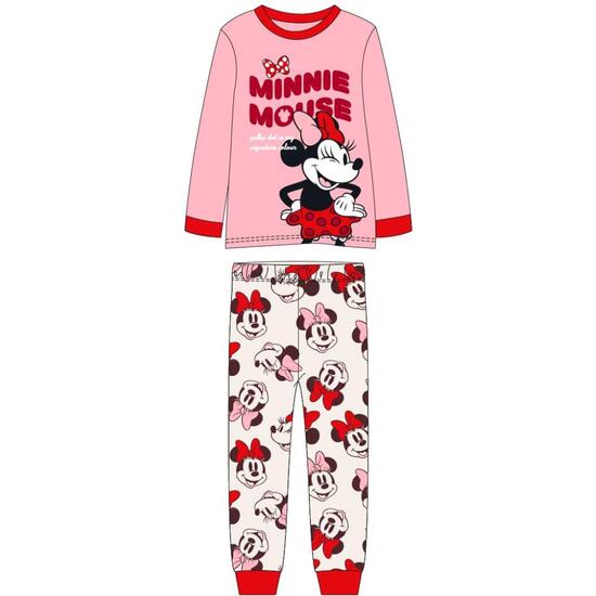 PIJAMA LARGO SINGLE JERSEY MINNIE image 0