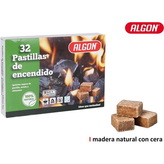 WOOD TABLET ON FIRE 32PCS ALGON image 0