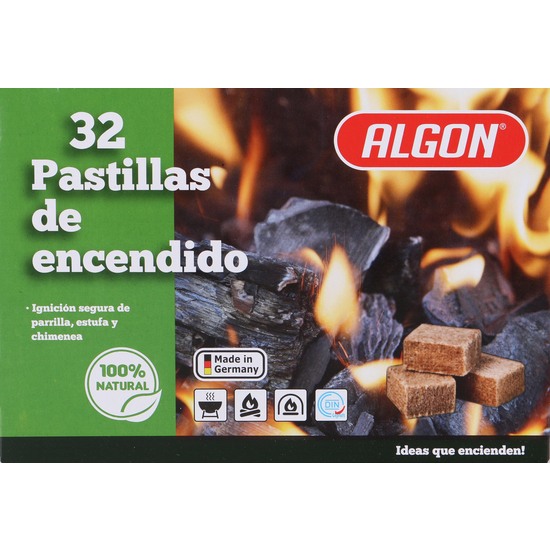WOOD TABLET ON FIRE 32PCS ALGON image 1