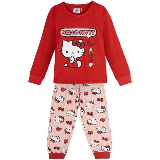 PIJAMA LARGO SINGLE JERSEY HELLO KITTY image 0