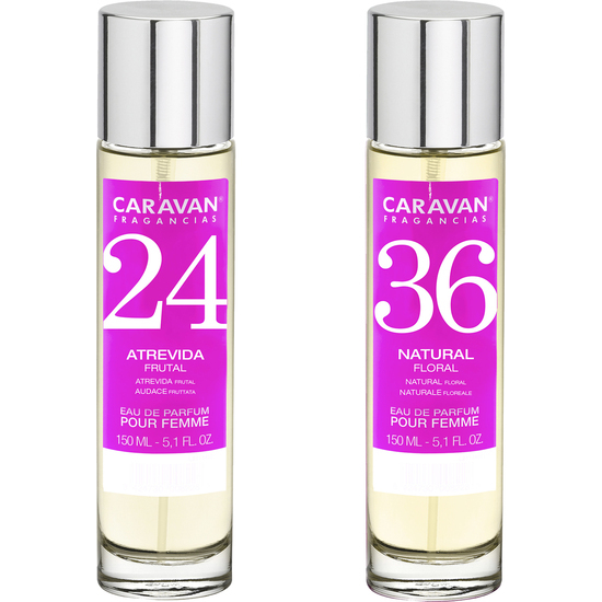 SET DE 2 PERFUMES CARAVAN PARA MUJER Nº36 Y Nº 24 image 0