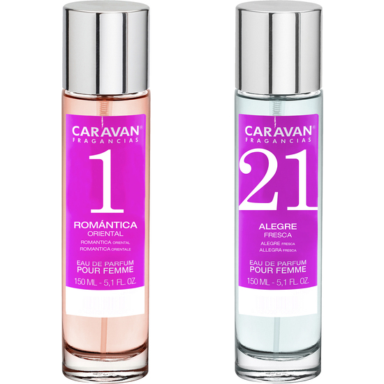 SET DE 2 PERFUMES CARAVAN PARA MUJER Nº21 Y Nº 1 image 0