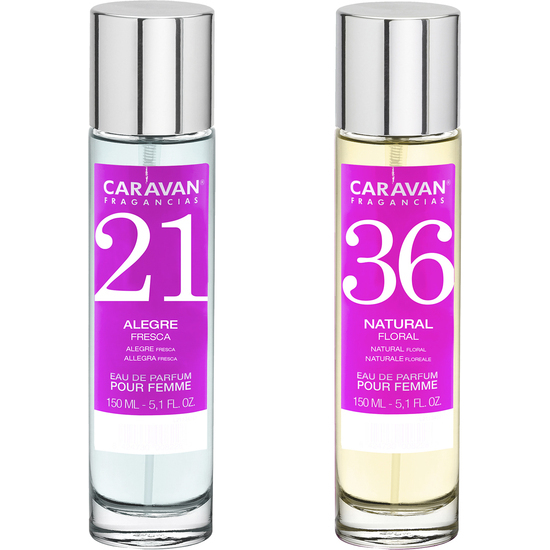 SET DE 2 PERFUMES CARAVAN PARA MUJER Nº36 Y Nº 21 image 0