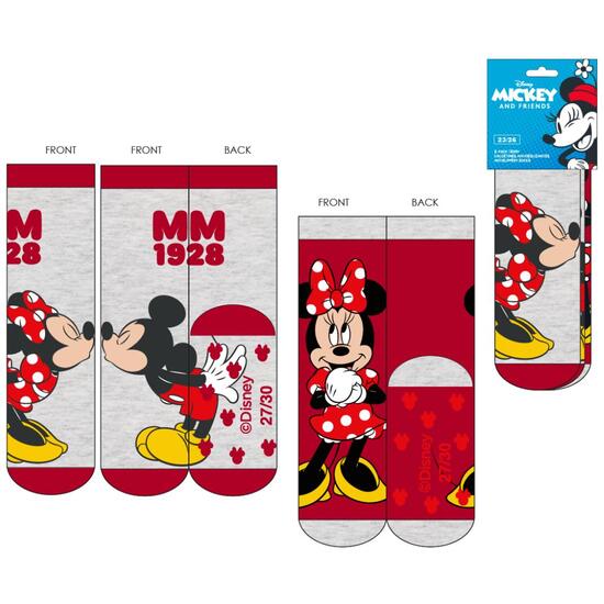 CALCETIN ANTIDESLIZANTE APLICACIONES MINNIE image 0