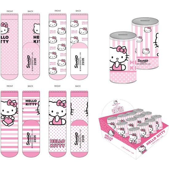 PACK CALCETINES 4 PIEZAS HELLO KITTY image 0
