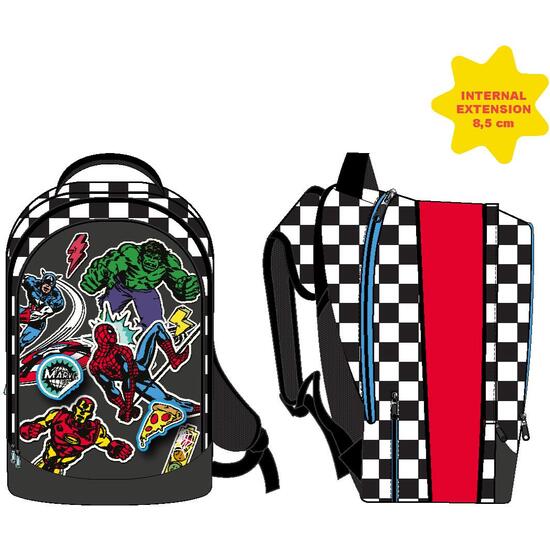 MOCHILA ESCOLAR MEDIANA 41 CM AVENGERS image 0