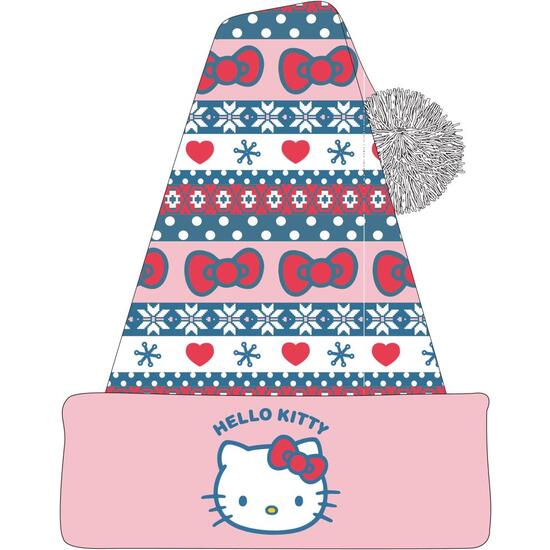 GORRO PUNTO NAVIDEÑO HELLO KITTY image 0