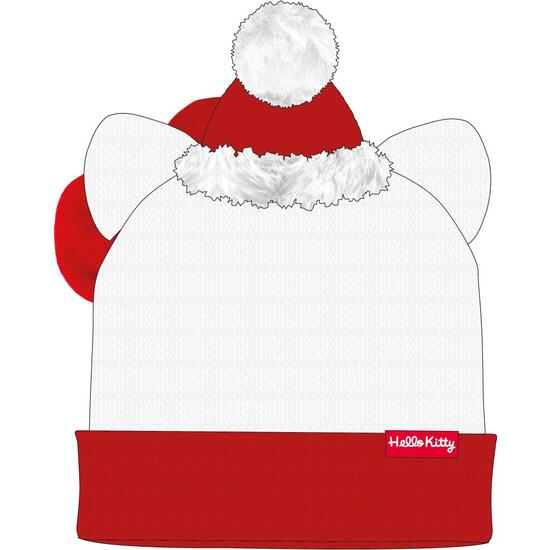 GORRO PUNTO CHRISTMAS HELLO KITTY image 1