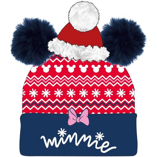 GORRO PUNTO CHRISTMAS MINNIE image 0