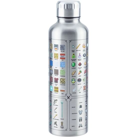 BOTELLA ACERO INOXIDABLE MINECRAFT image 0