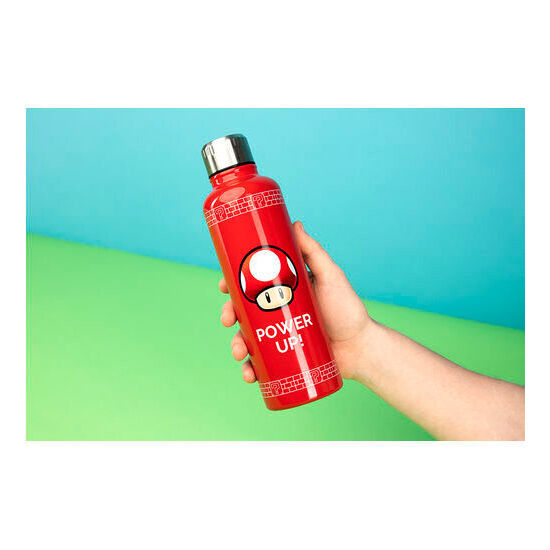 BOTELLA POWER UP SUPER MARIO NINTENDO image 0