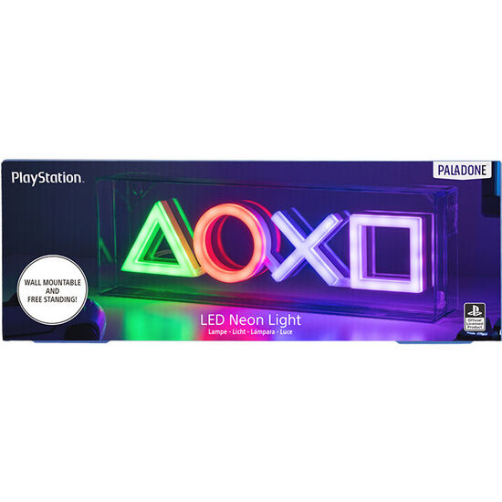 LAMPARA LED SIMBOLOS PLAYSTATION image 1