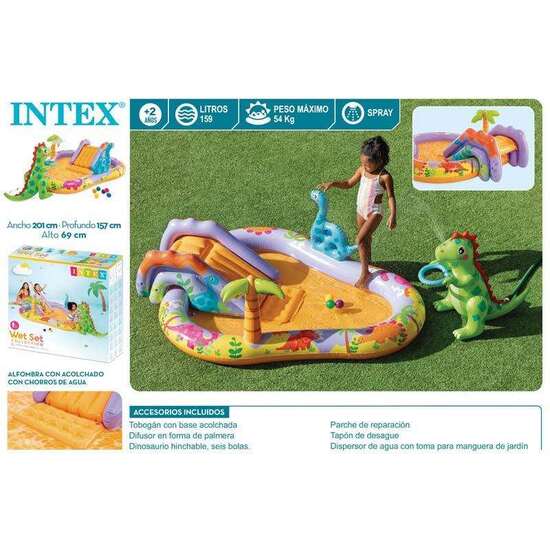 CENTRO DE JUEGOS AGUA DINO PARK 201X157X69CM image 0