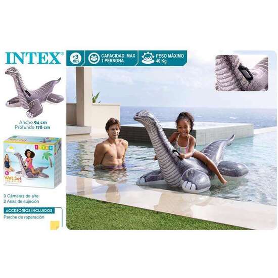 FIGURA HINCHABLE BRONTOSAURIO 94X178CM (+3 AÑOS) image 0