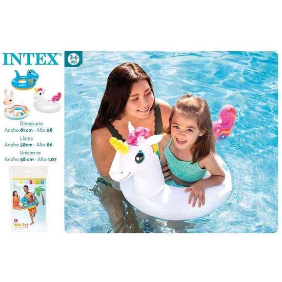 FLOTADOR HINCHABLE BIG ANIMAL RINGS (3/6 AÑOS) image 0