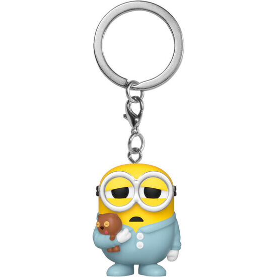 LLAVERO POCKET POP MINIONS 2 PAJAMA BOB image 0