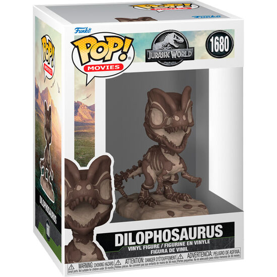 FIGURA POP JURASSIC WORLD DILOPHOSAURUS image 0