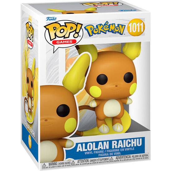 FIGURA POP POKEMON ALOLAN RAICHU image 0