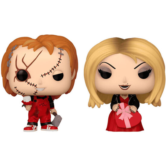 BLISTER 2 FIGURAS POCKET POP CHUCKY & TIFFANY VALENTINE image 0