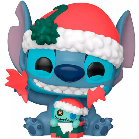 FIGURA POP DISNEY LILO & STITCH - STITCH UNWRAPPING GIFT image 1