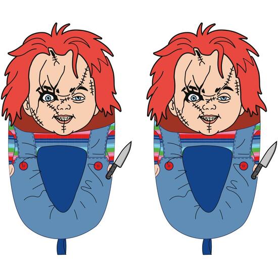 ZAPATILLAS DE CASA 3D APLICACIONES CHUCKY image 0