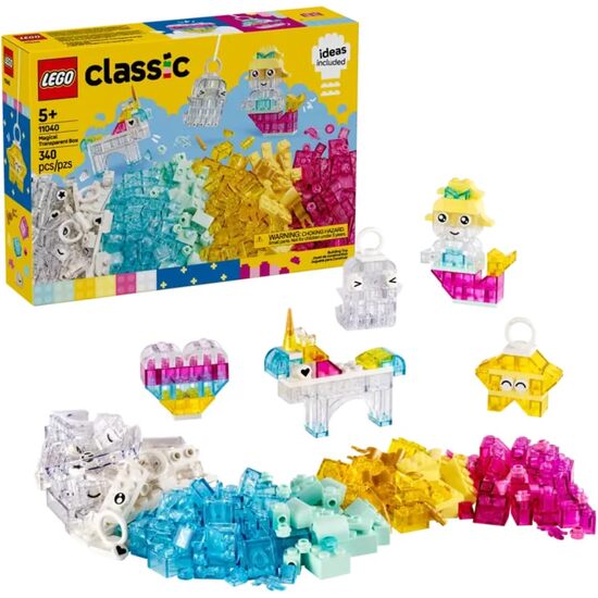 CAJA DE MAGIA TRANSPARENTE LEGO image 1