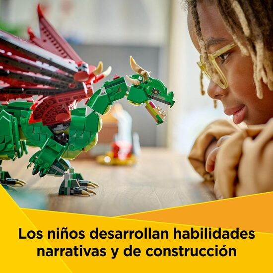 DRAGON MEDIEVAL LEGO CREATOR image 3