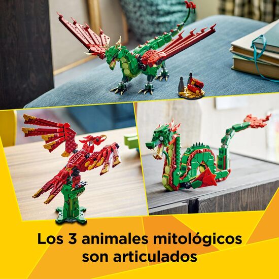 DRAGON MEDIEVAL LEGO CREATOR image 4