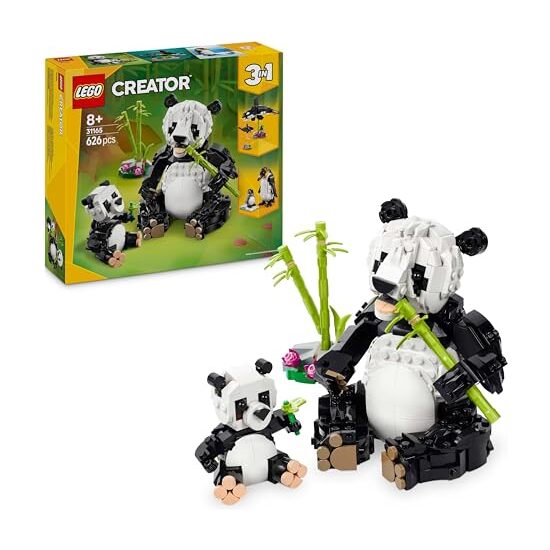 FAUNA SALVAJE:FAMILIA DE PANDAS image 0