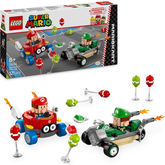 BEBE MARIO VS BEBE LUIGI MARIO KART image 0