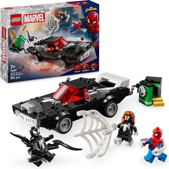 SPIDERMAN VS COCHE BRUTAL VENOM image 0