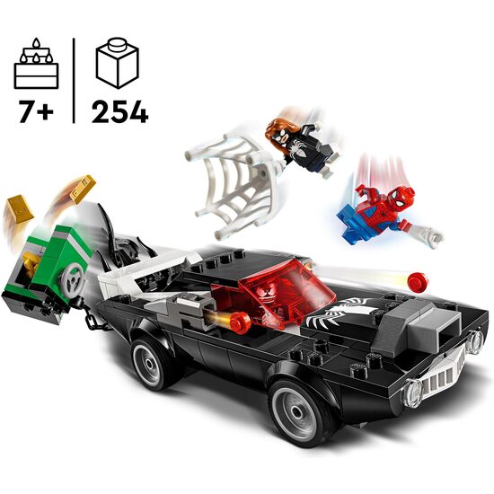SPIDERMAN VS COCHE BRUTAL VENOM image 1