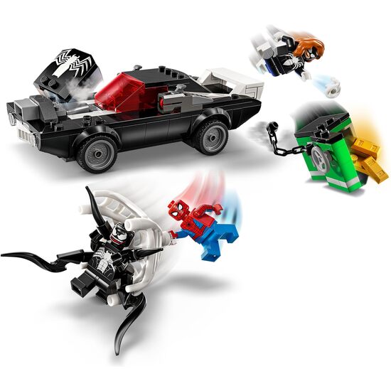 SPIDERMAN VS COCHE BRUTAL VENOM image 2