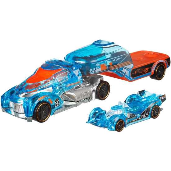 CAMION HOT WHEELS SUPER RIGS INCLUYE UN COCHE. ESCALA 1:64 - MODELOS SURTIDOS image 5