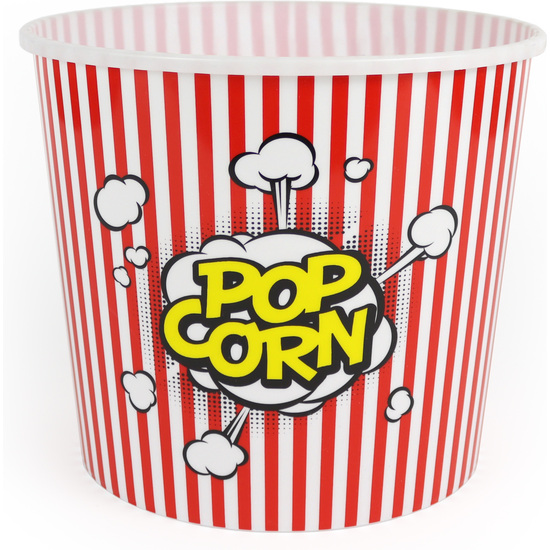 CUBO PALOMITAS PLASTICO RED. 3.5L ALGON image 0