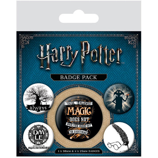 SET 5 CHAPAS HARRY POTTER image 0