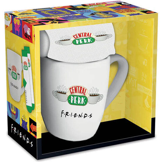 SET TAZA Y CALCETINES CENTRAL PERK FRIENDS image 0
