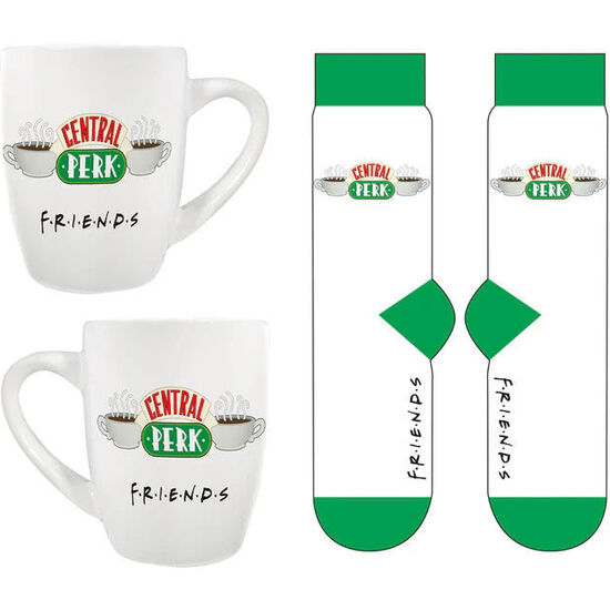 SET TAZA Y CALCETINES CENTRAL PERK FRIENDS image 1