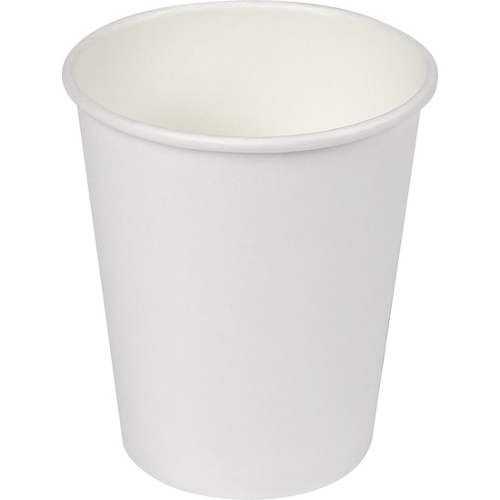 SET-15 VASO BLANCO CARTON 250CC ALGON image 0