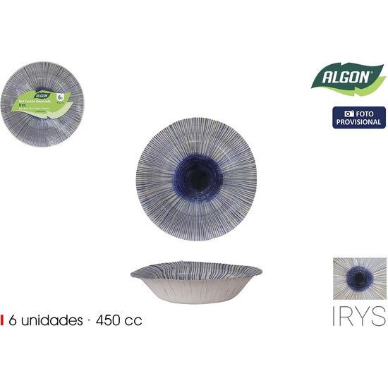 SET-6 BOL CARTON IRYS 450CC ALGON image 0