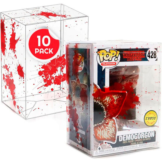 SET 10 PROTECTORES EFECTO BALA Y SANGRE FUNKO POP image 0