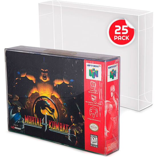 SET 25 PROTECTORES SUPER NINTENDO & NINTENDO 64 image 0