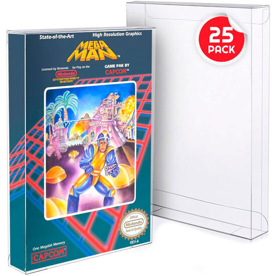 SET 25 PROTECTORES NINTENDO ENTERTAINMENT SYSTEM image 0