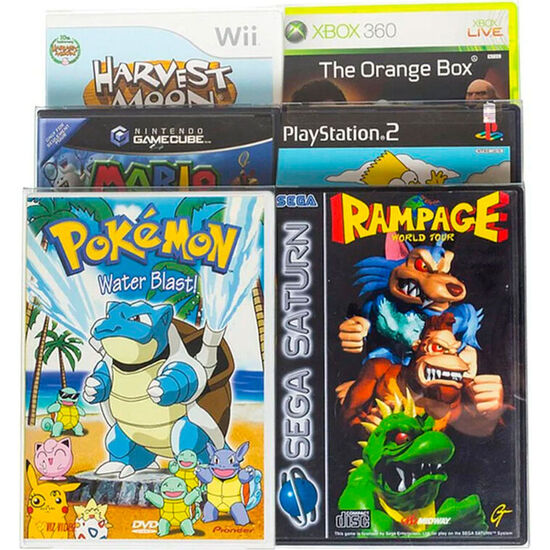 SET 25 PROTECTORES DVD / PS2 / XBOX & XBOX 360 / GAMECUBE / WII & WII image 3