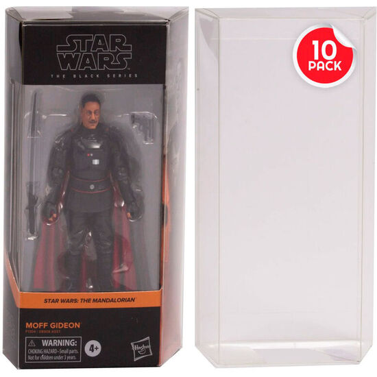 SET 10 PROTECTORES CAJA LATERAL THE BLACK SERIES STAR WARS HASBRO image 0