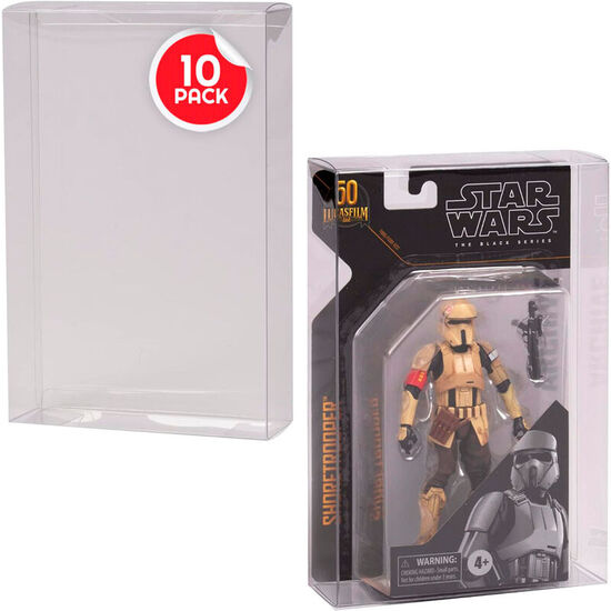 SET 10 PROTECTORES THE BLACK SERIES STAR WARS HASBRO image 0